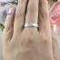 แหวนคู่ แหวนคู่เงินแท้ แหวนเพชร แหวนเงินแท้ แหวนหมั้นเพชร - R1277_78di